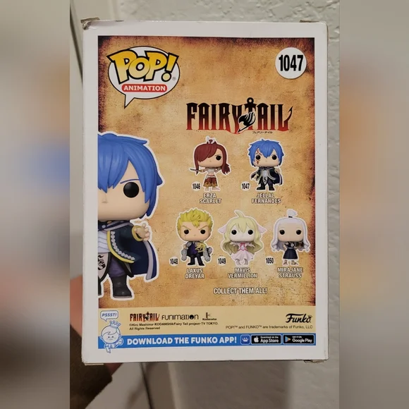 Funko Pop Animation Figure with Blue Hair - Picture 2 of 4